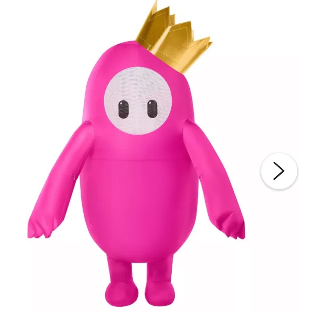 Fall Guys Pink Inflatable Costume